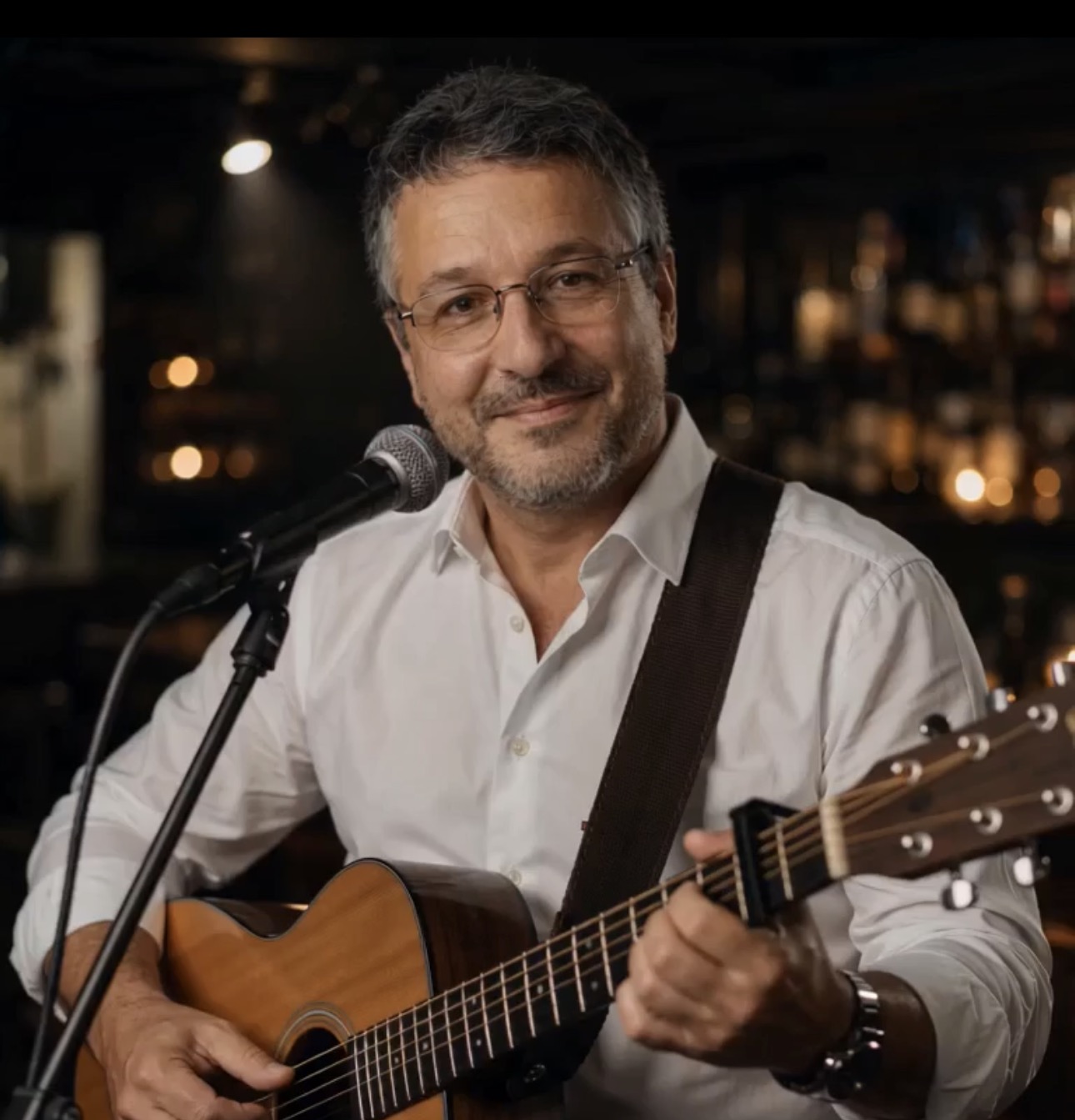 My Voice – musician with a guitar